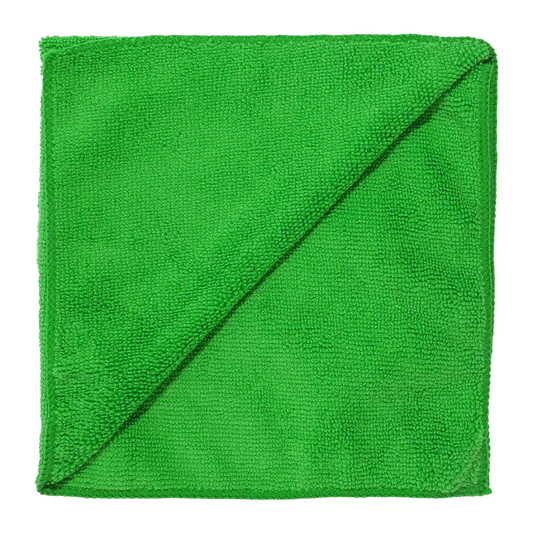 PAÑO MICROFIBRA VERDE 30X40CM.
